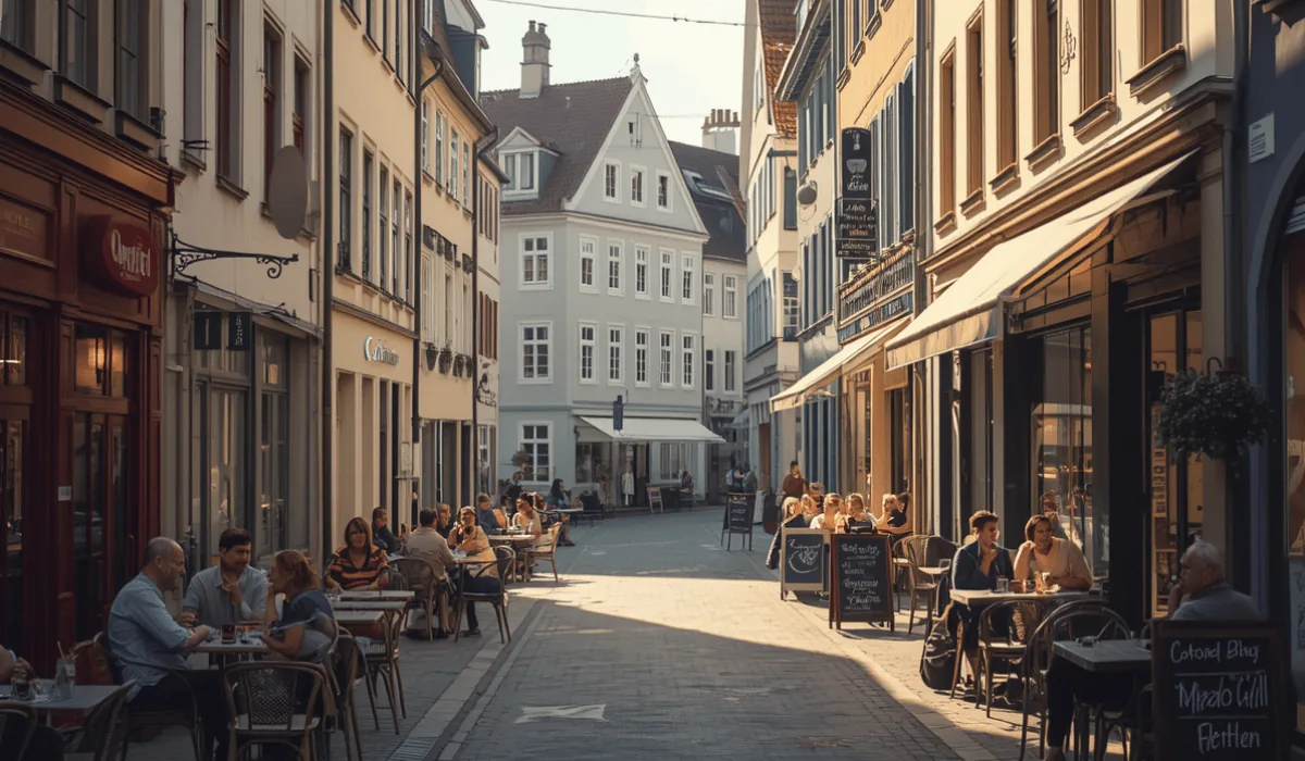Lokale Lieblinge in der Stadt: Restaurants, Cafés und kleine Läden